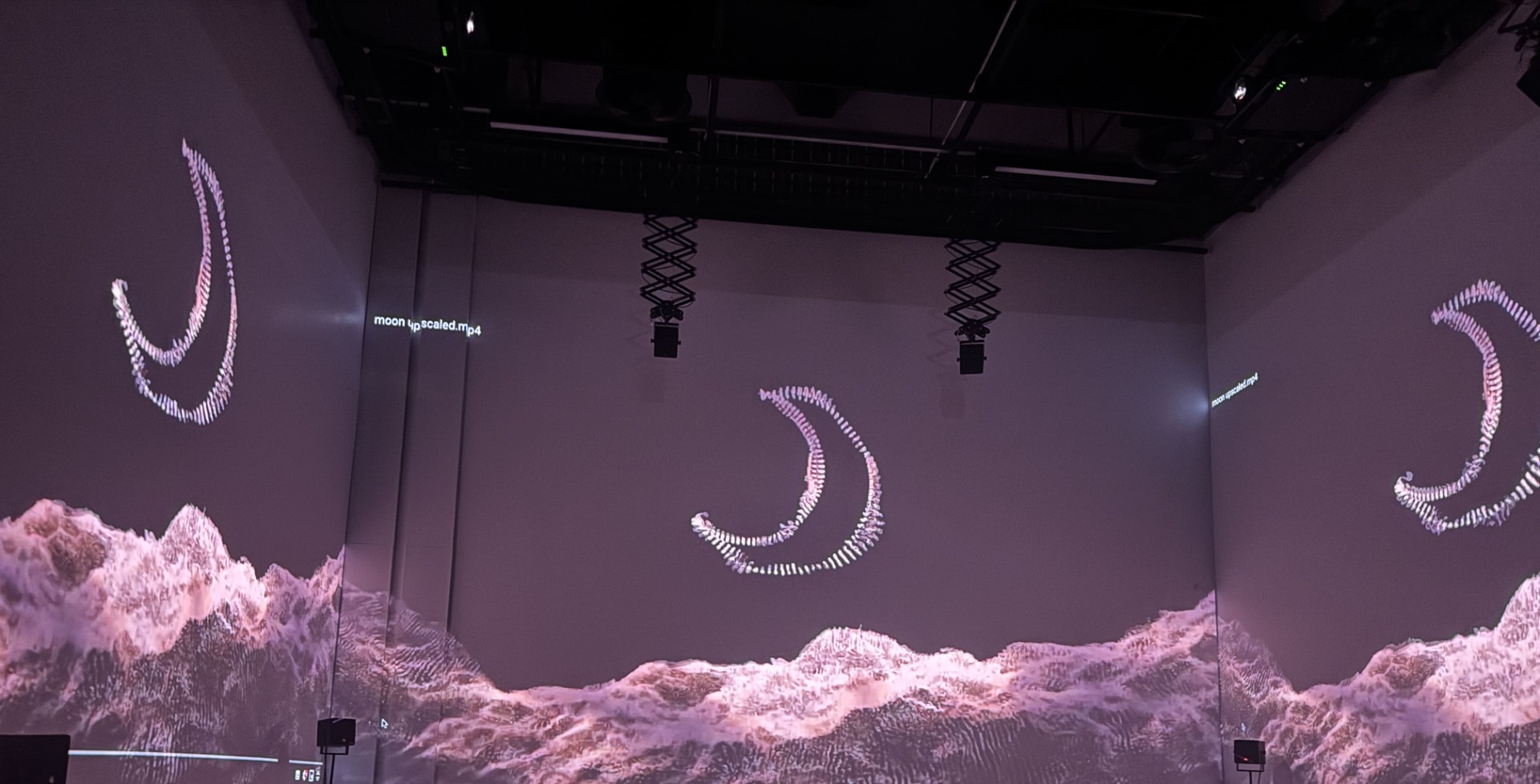Prototype testing on big screens