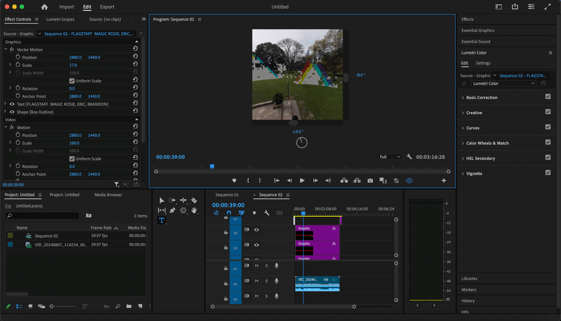 360 video editing and keyframe animating
